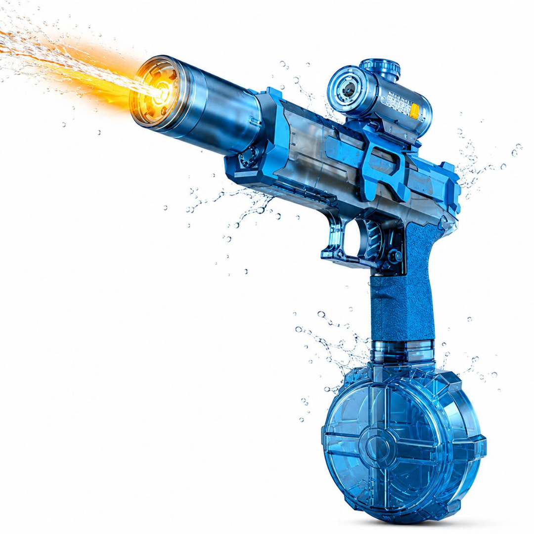 Pistola de agua con luz WATERSHOCK