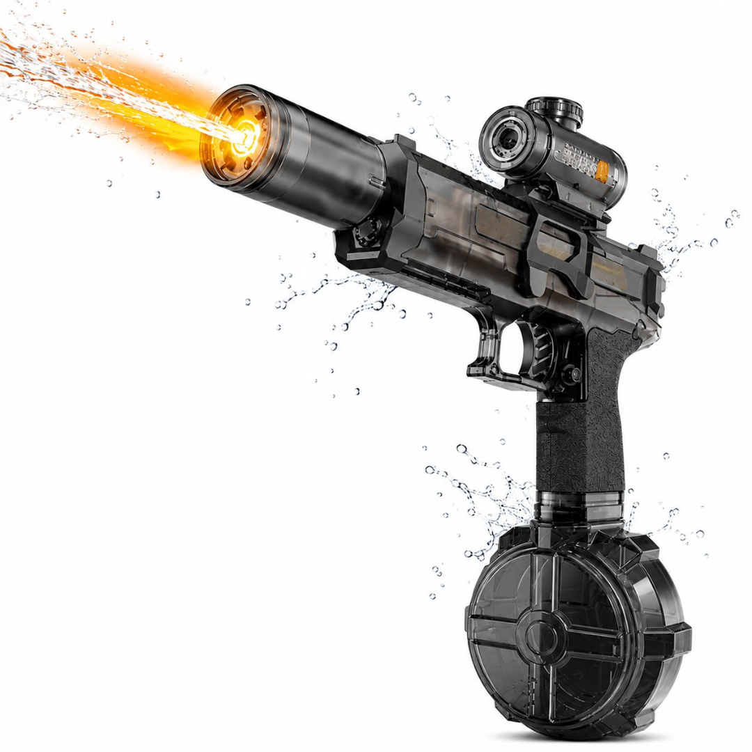 Pistola de agua con luz WATERSHOCK